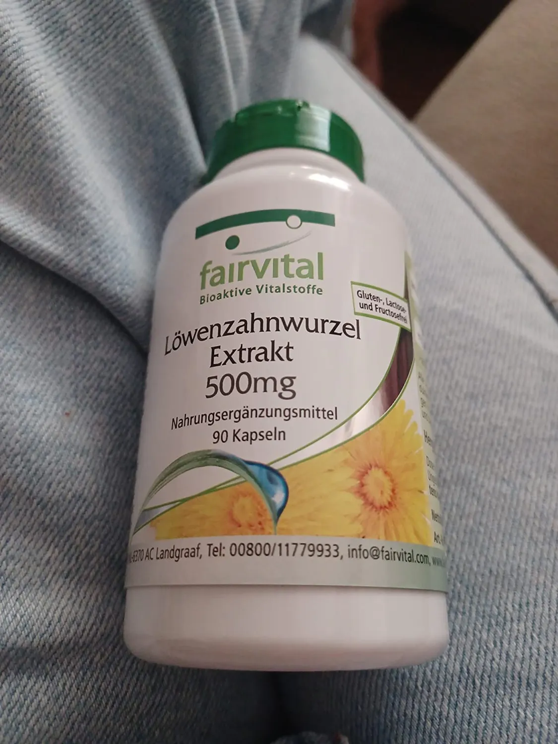 Fairvital Tarassaco radice estratto capsule 90 pezzi 500 mg