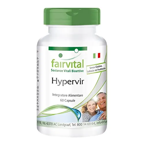 fairvital Hypervir capsule con arginina 60 capsule