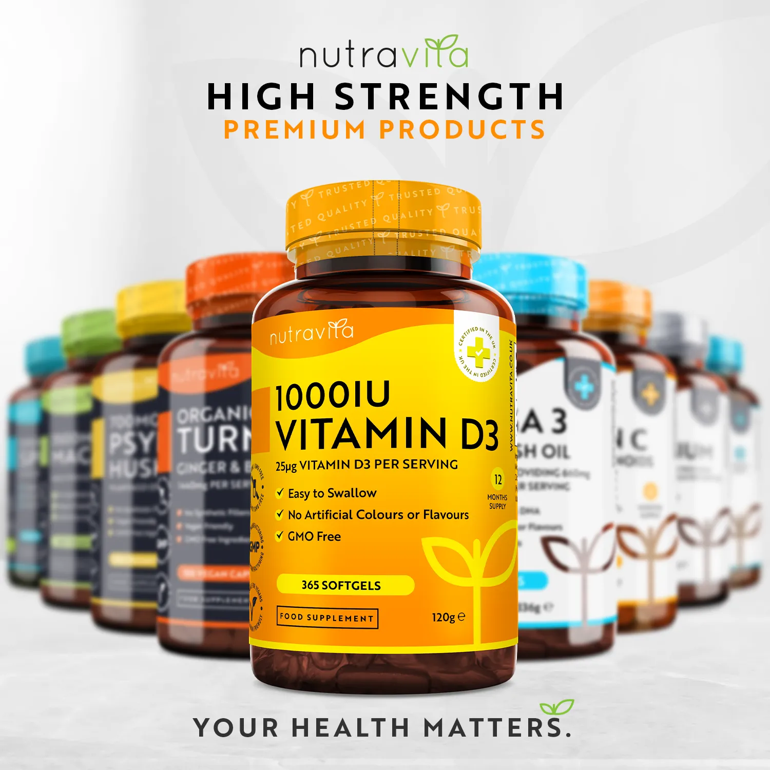 Nutravita Vitamina D3 1000 IU softgel 365 capsule