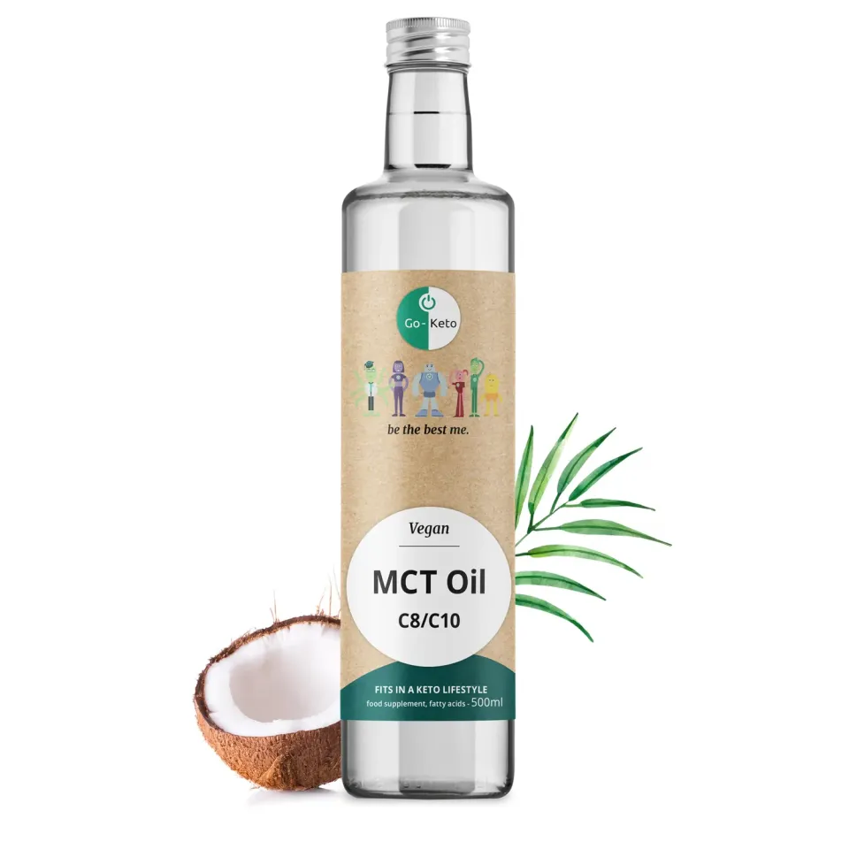 Go-Keto Olio MCT C8/C10 500 ml cocco vegano
