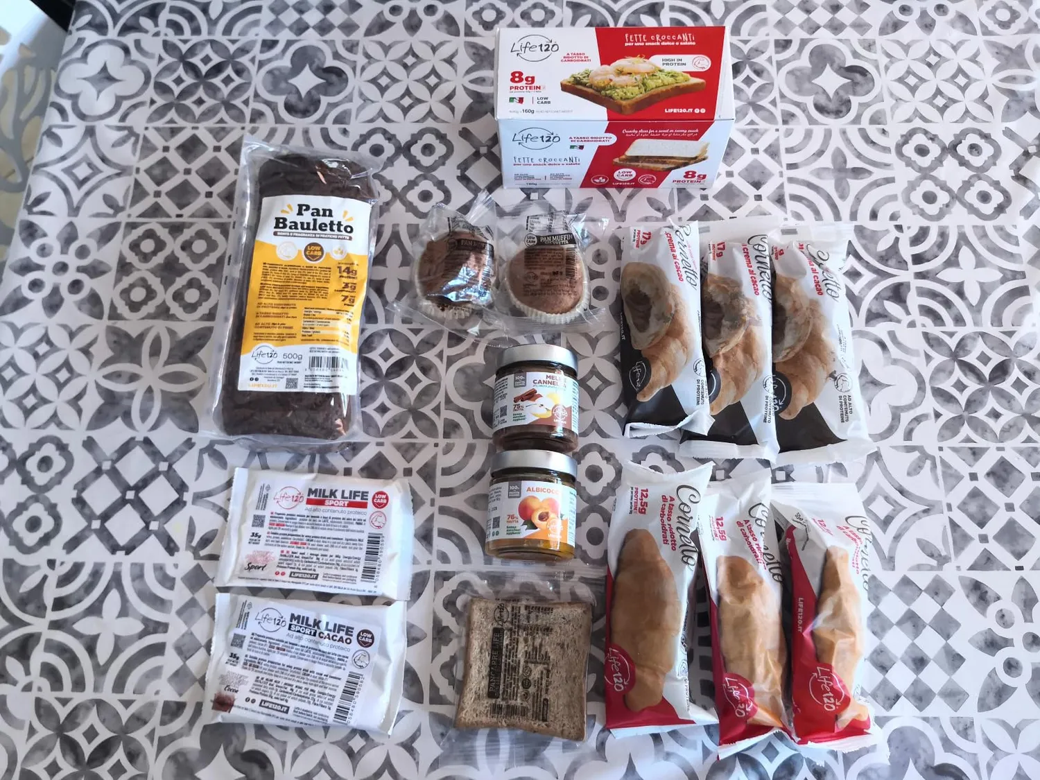 Life 120 Super Box Colazione Low Carb kit 30 giorni proteico
