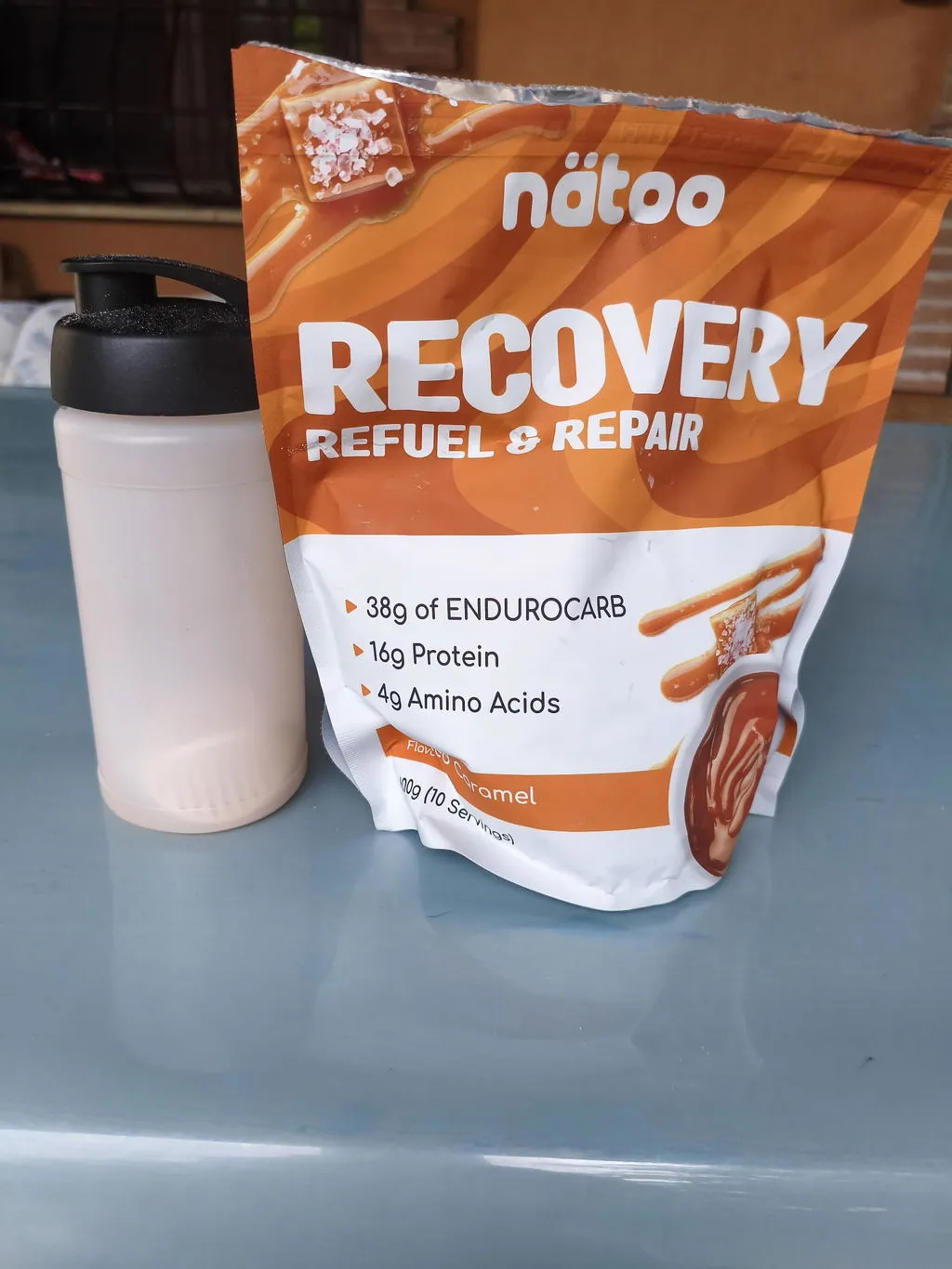 Natoo Performance Recovery integratore recupero Double Chocolate 600 g BCAA