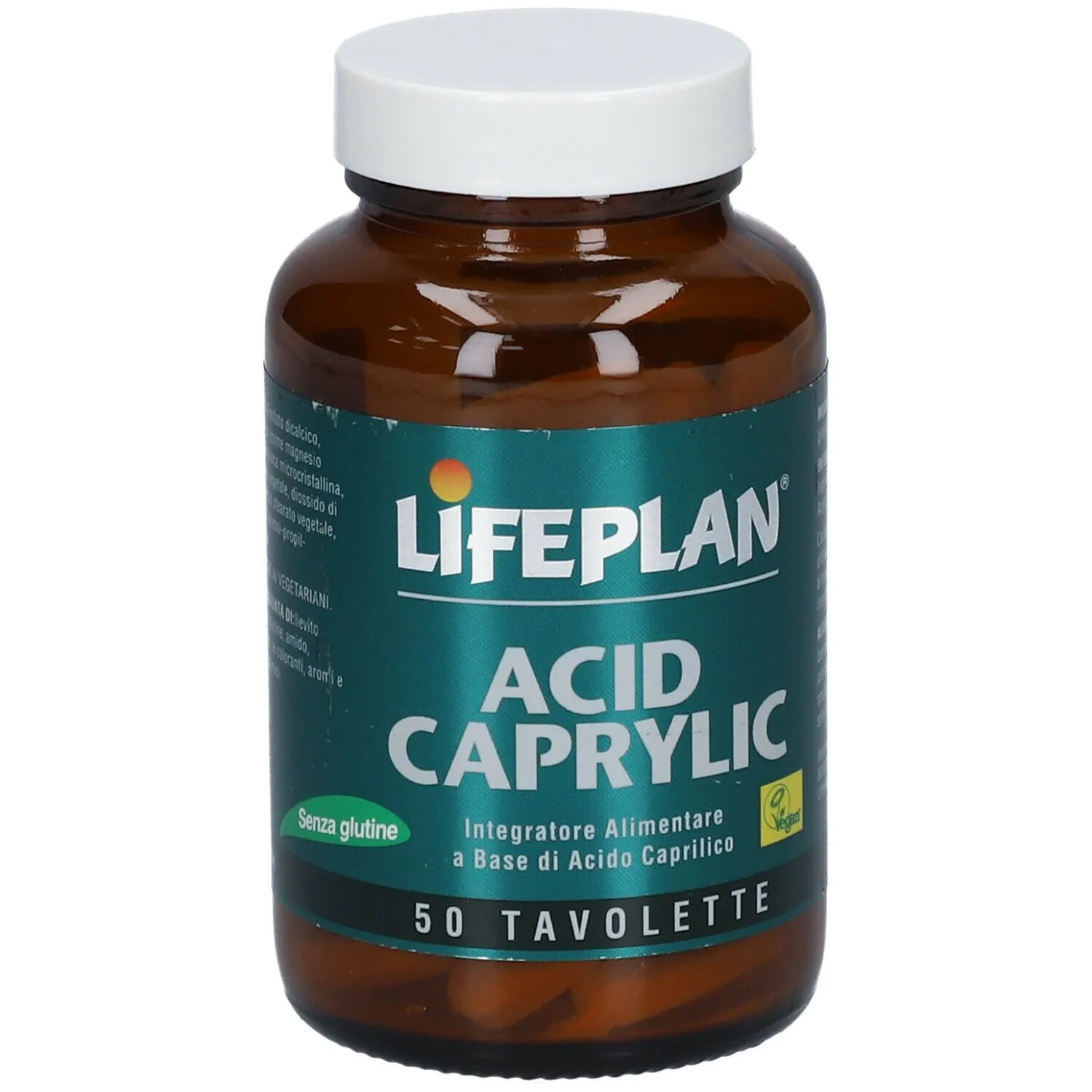 Algilife Lifeplan Acid Caprylic integratore 50 tavolette flora