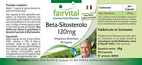 Fairvital Beta-sitosterolo 120mg capsule 90pz olio di pino