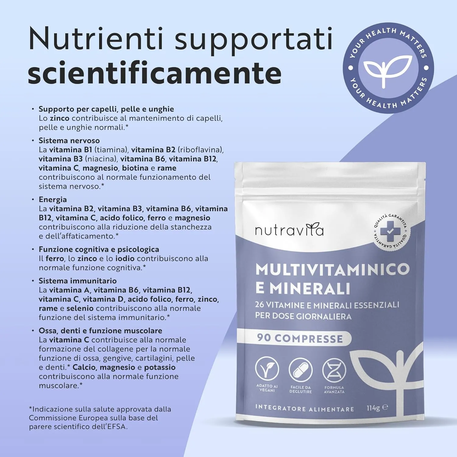 Nutravita Multivitaminico Completo compresse vegane 90 unisex