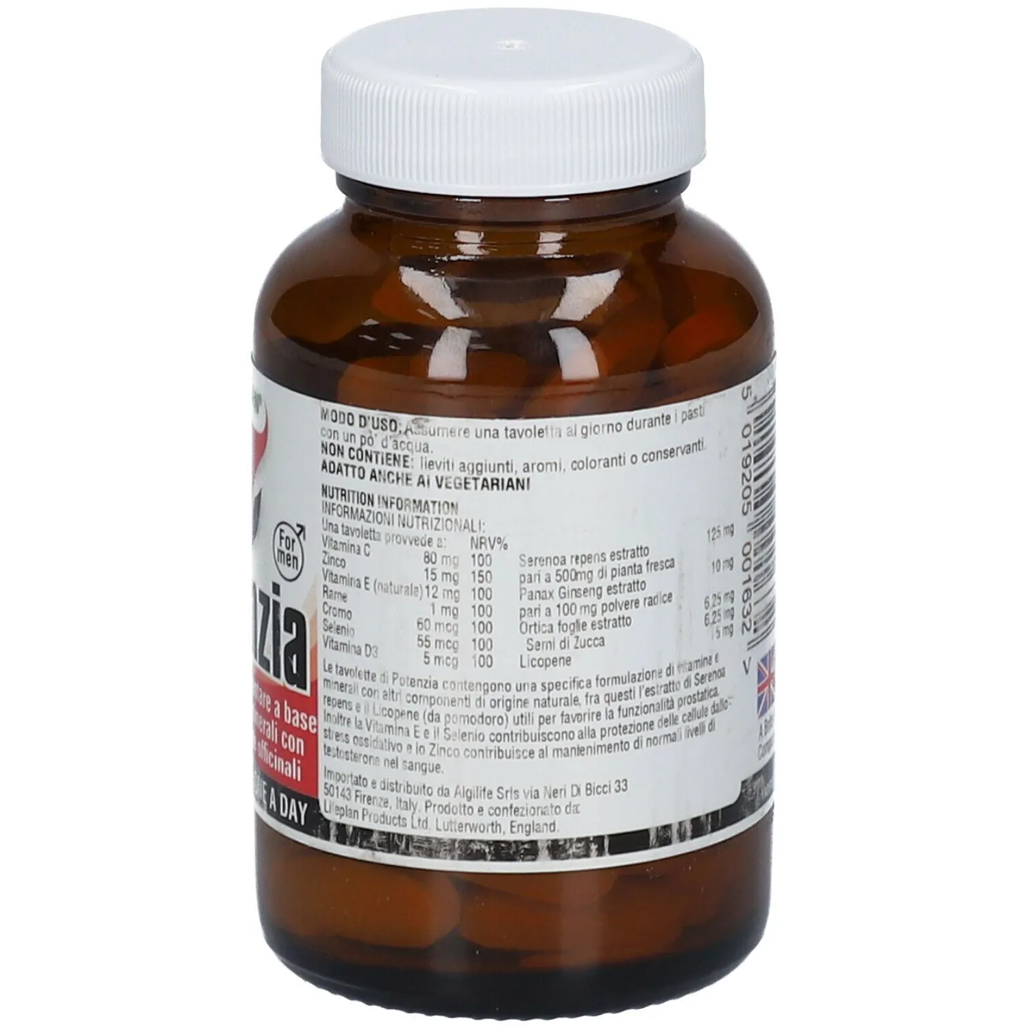 Algilife Potenzia integratore prostata 60 tavolette