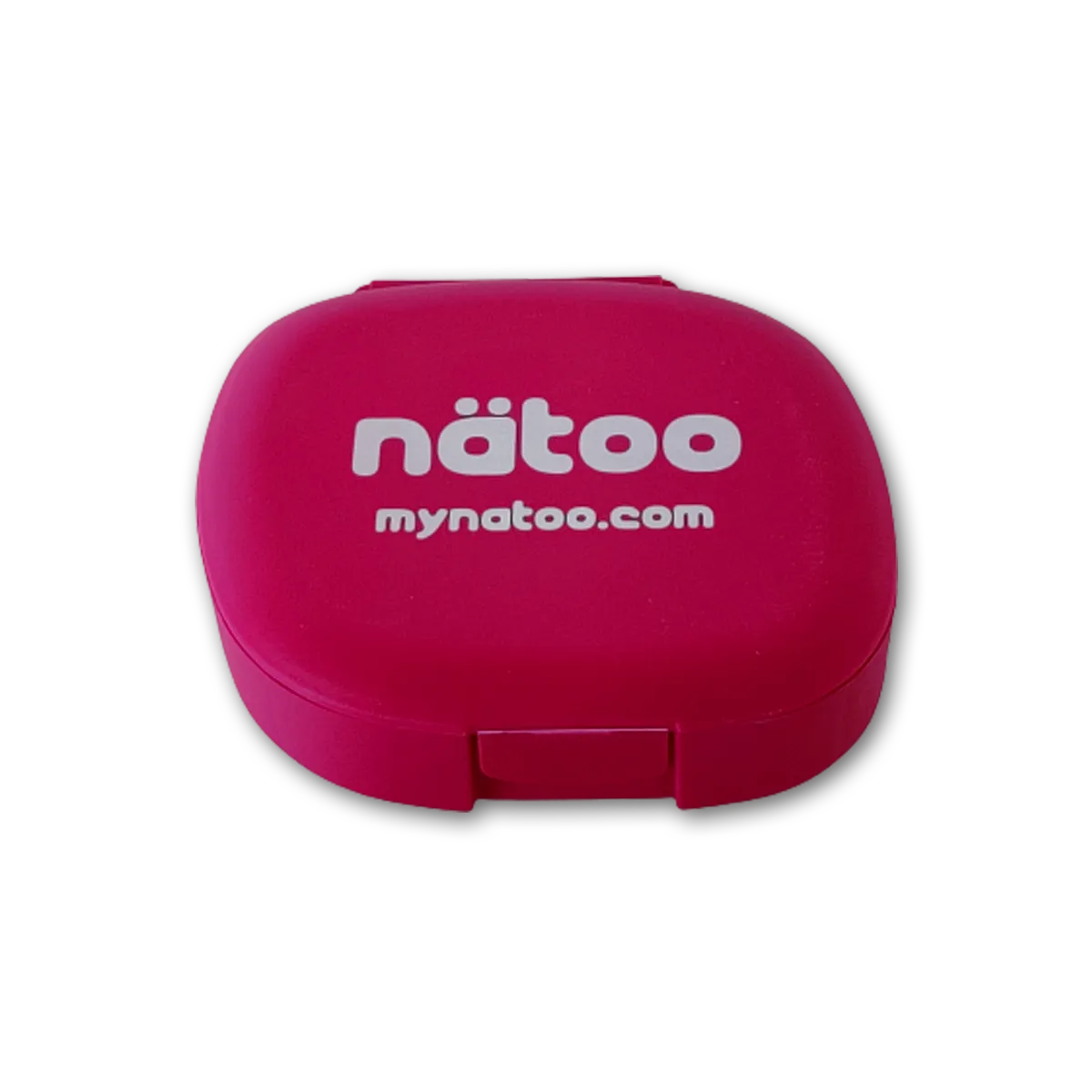 Natoo Box Porta Pillole arancione da viaggio