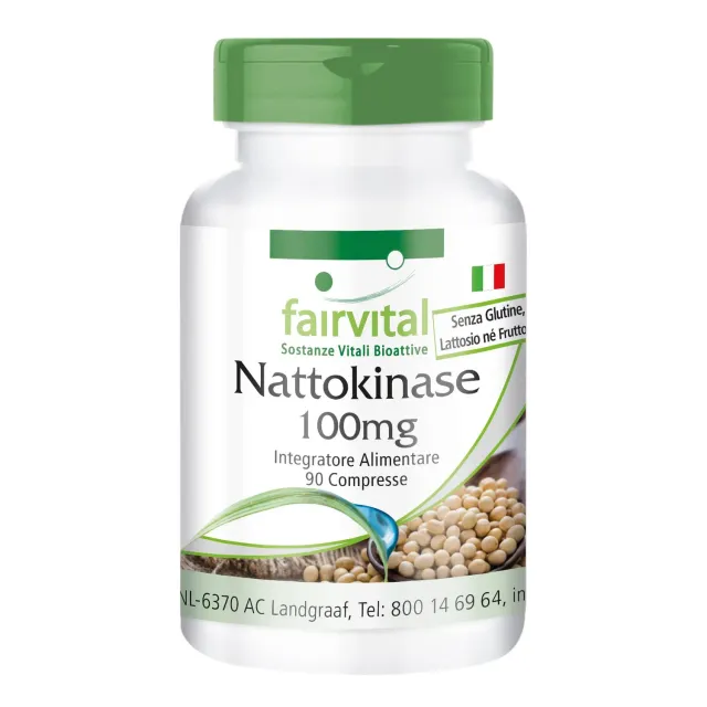 Fairvital Nattokinase 2000 FU compresse 90 pezzi fermentata