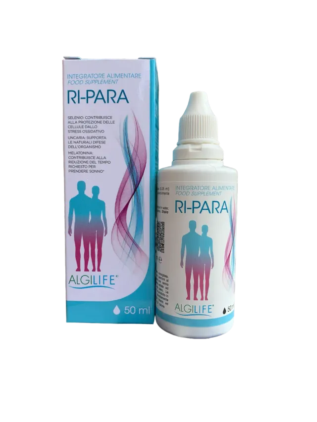 Algilife Ri-Para Gocce 50ml sonno immunità vegano