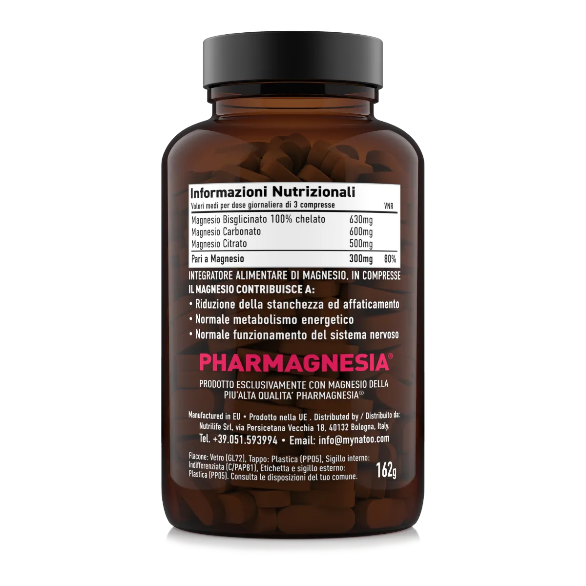 Natoo Essentials Magnesium Complex integratore 90 compresse trimagnesio