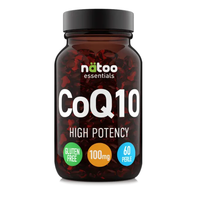 Natoo Essentials Coenzima Q10 perle 60x100mg olio lino