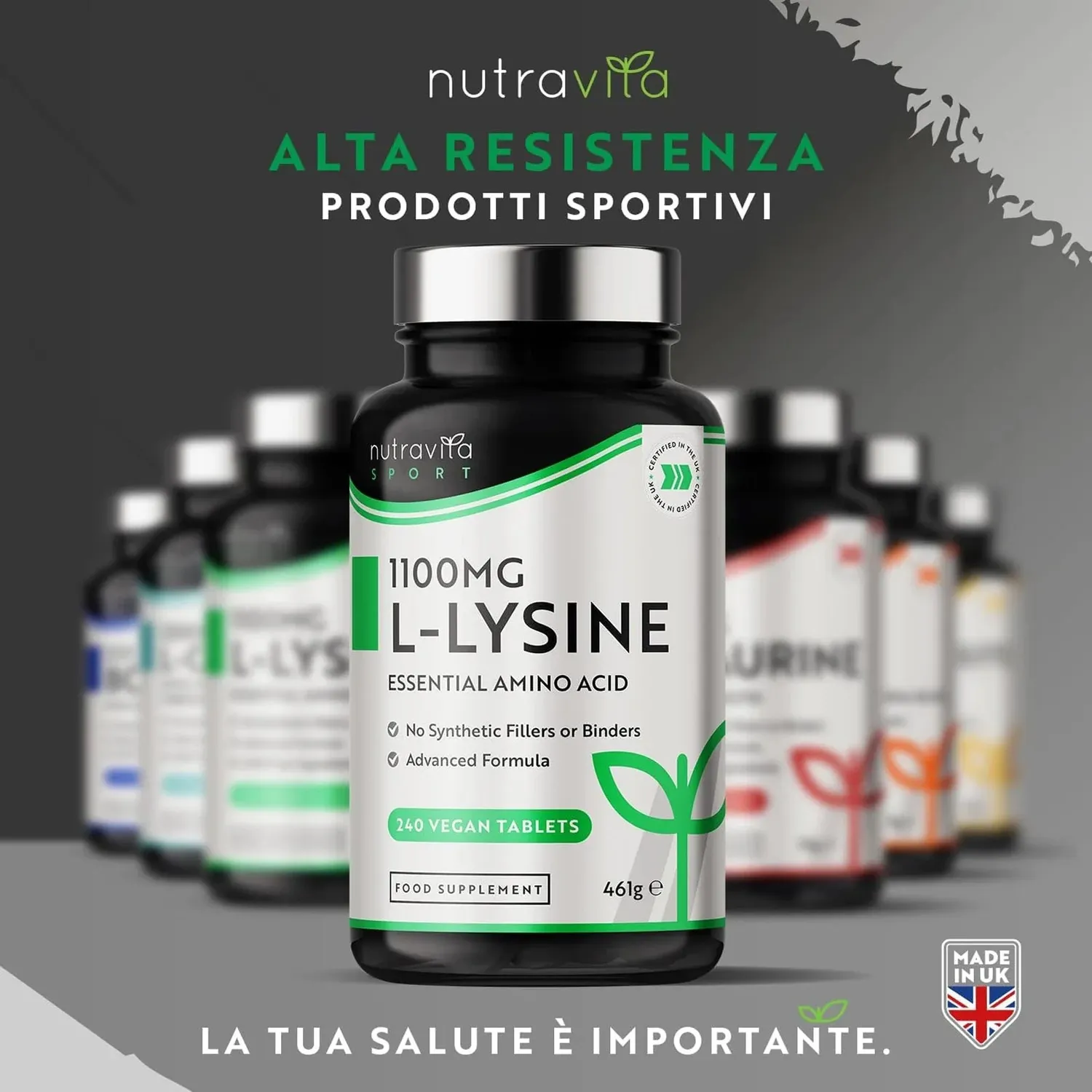 Nutravita L-Lisina 1100 mg compresse alta resistenza