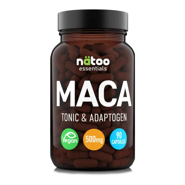 NATOO Essentials Maca integratore 90 capsule energia