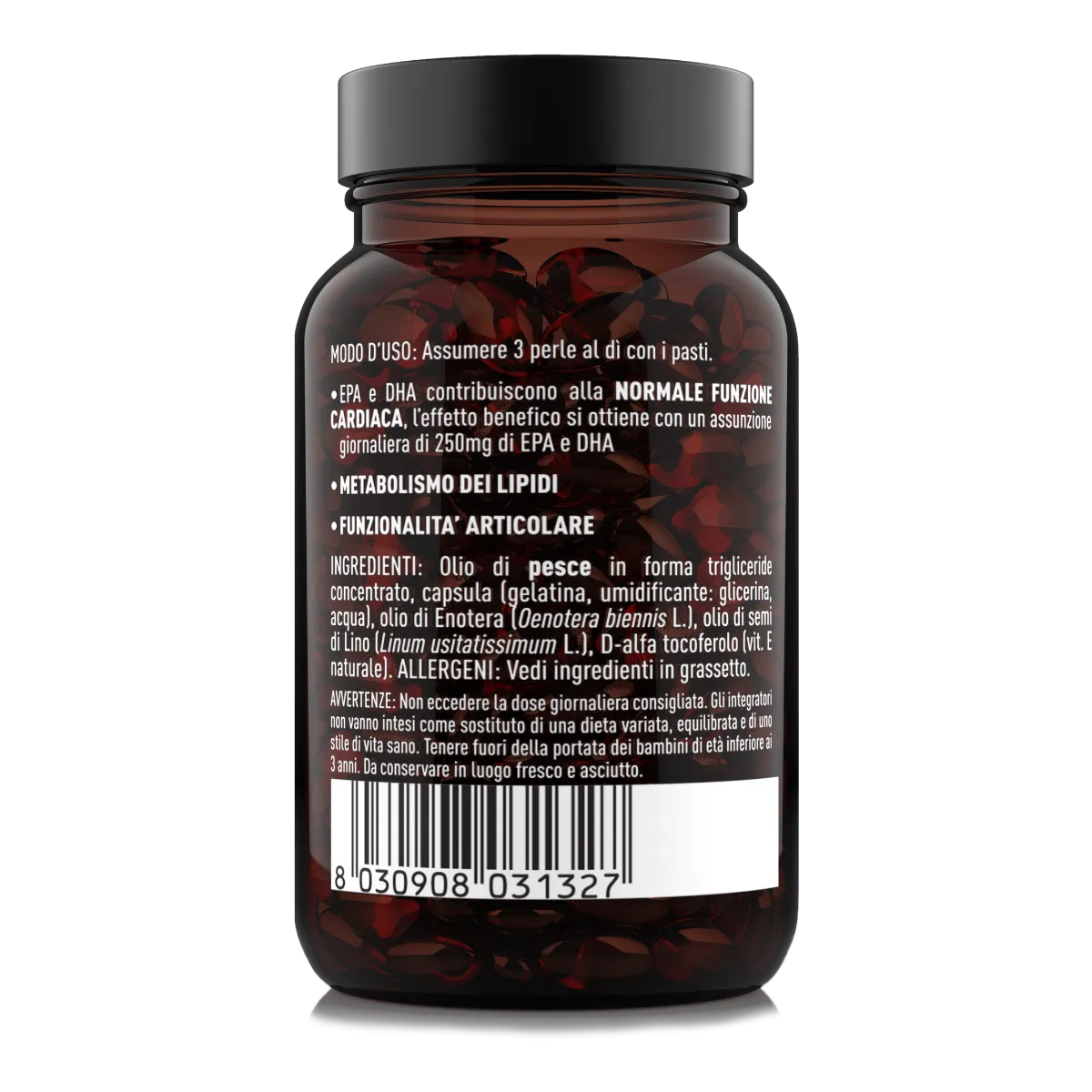 Natoo Essentials Omega 3-6-9 perle 60 perle trigliceridi enotera