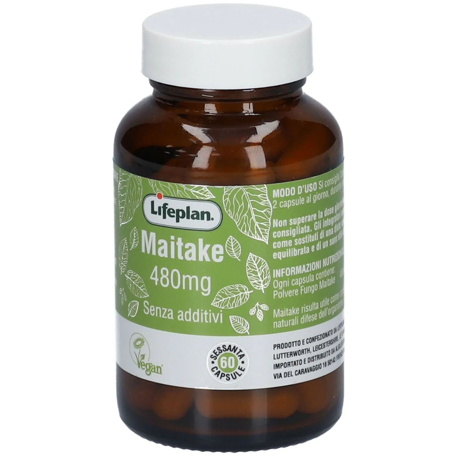 Algilife Maitake integratore capsule fungo puro