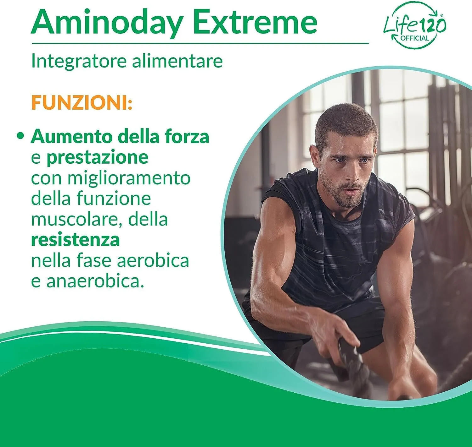 Life 120 Aminoday Extreme aminoacidi compresse 120 pezzi energia