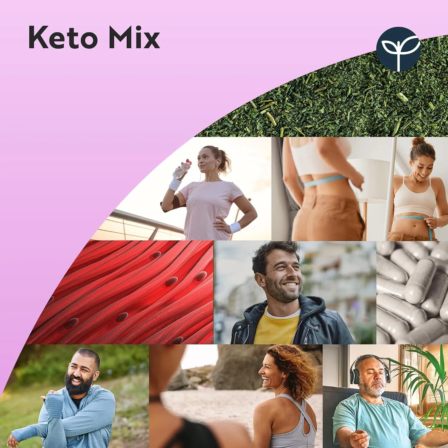 Nutravita Keto Complex capsule con MCT e tè verde