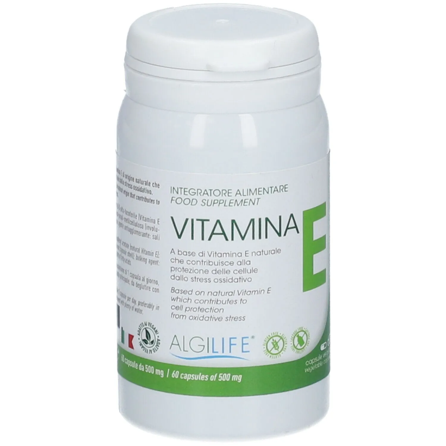 Algilife Vitamina E Naturale 60 Capsule Antiossidante
