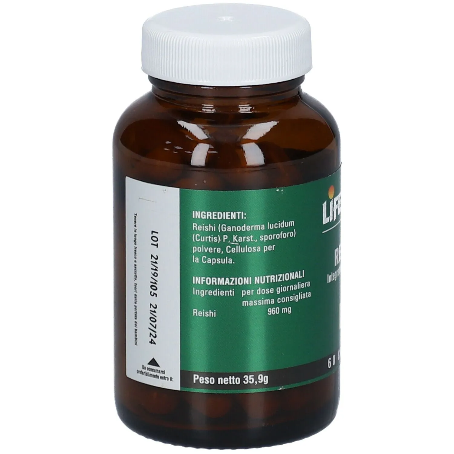 Algilife Reishi integratore 60 capsule difese