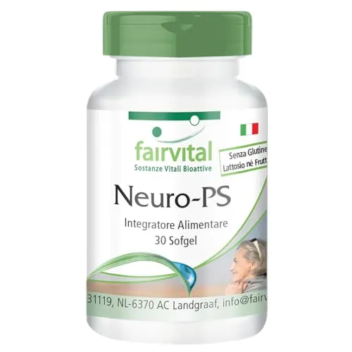 FAIRVITAL Neuro-PS Fosfatidilserina 30 Softgel Alto Dosaggio