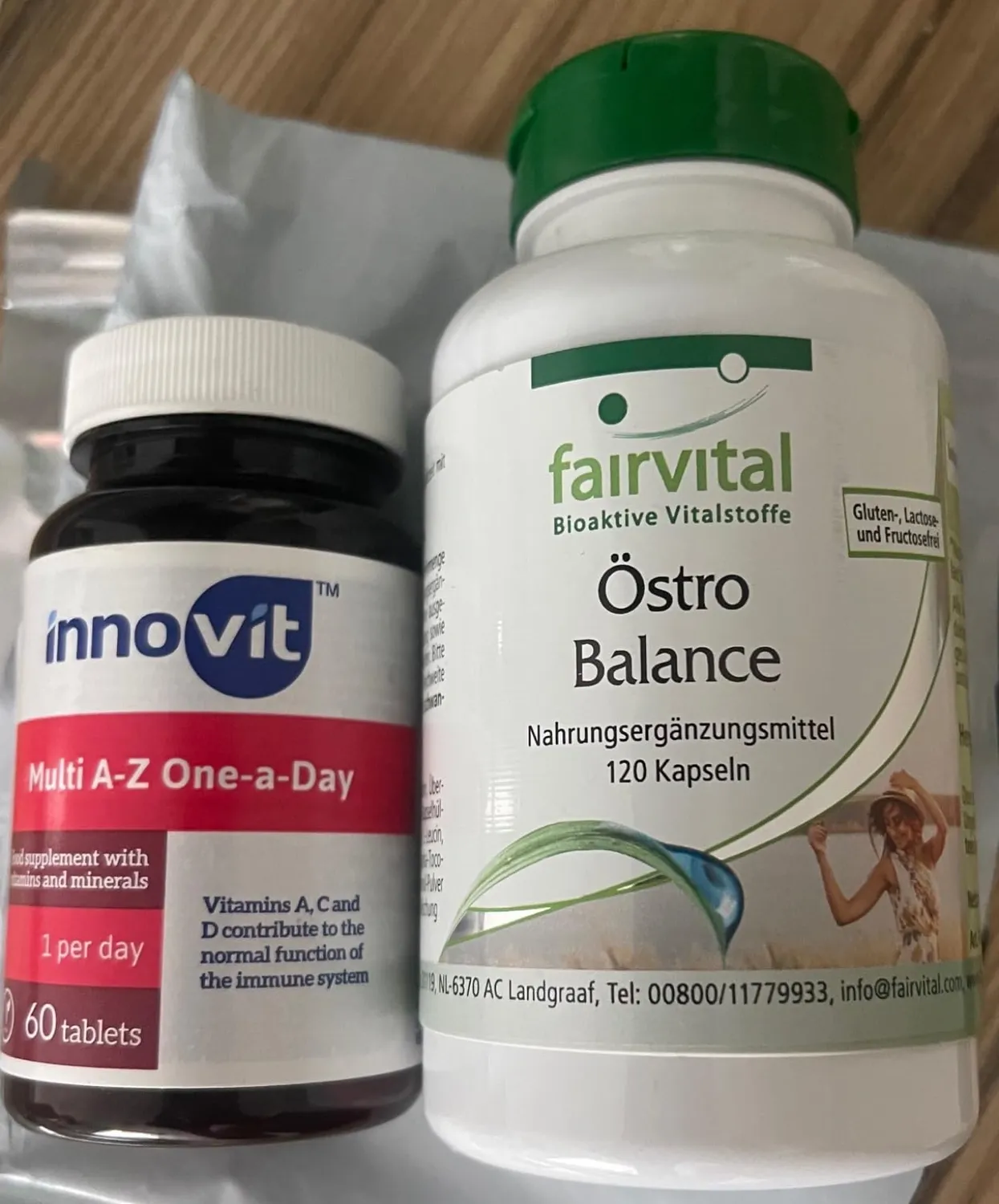 Fairvital Östro Balance capsule 120 isoflavoni soia menopausa
