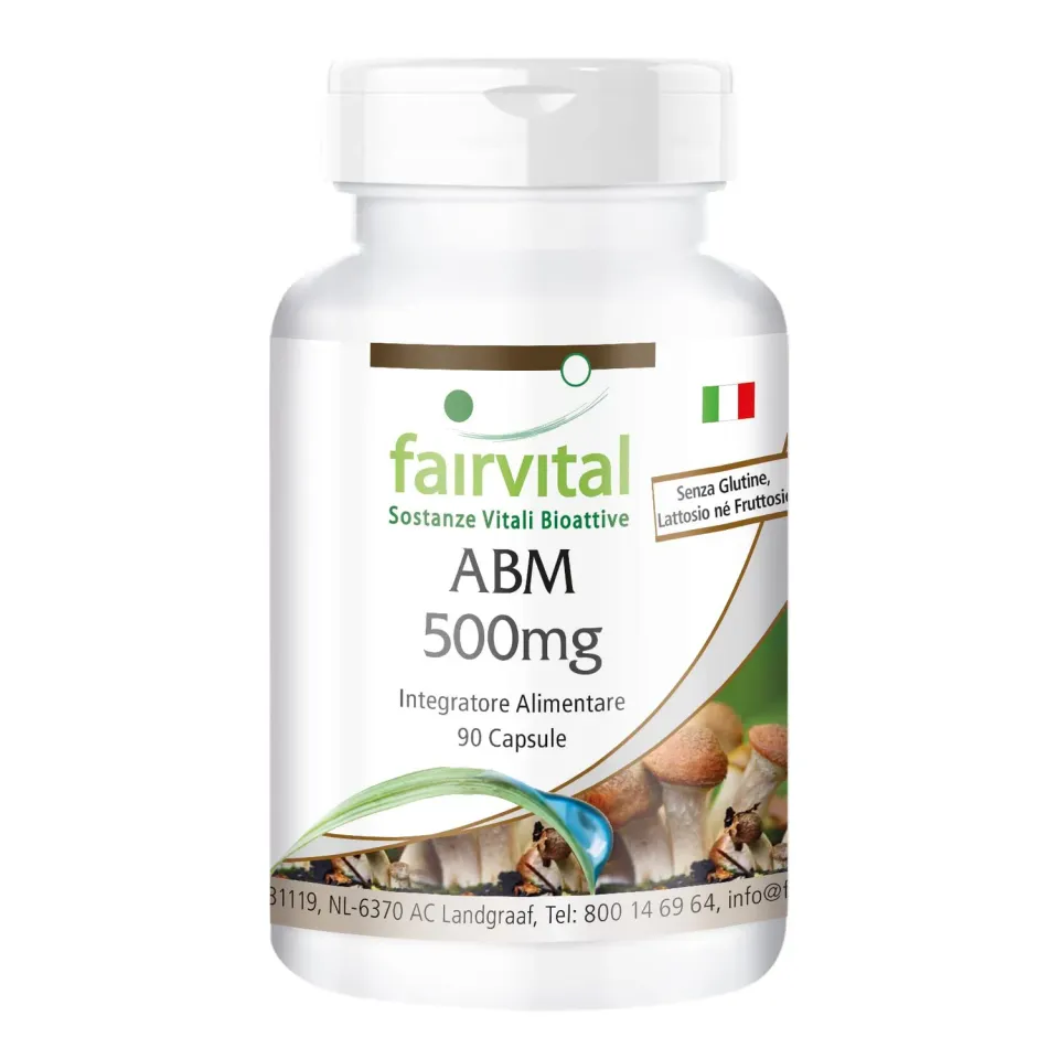 FAIRVITAL Agaricus Blazei Murill 500 mg 90 capsule vegane mese