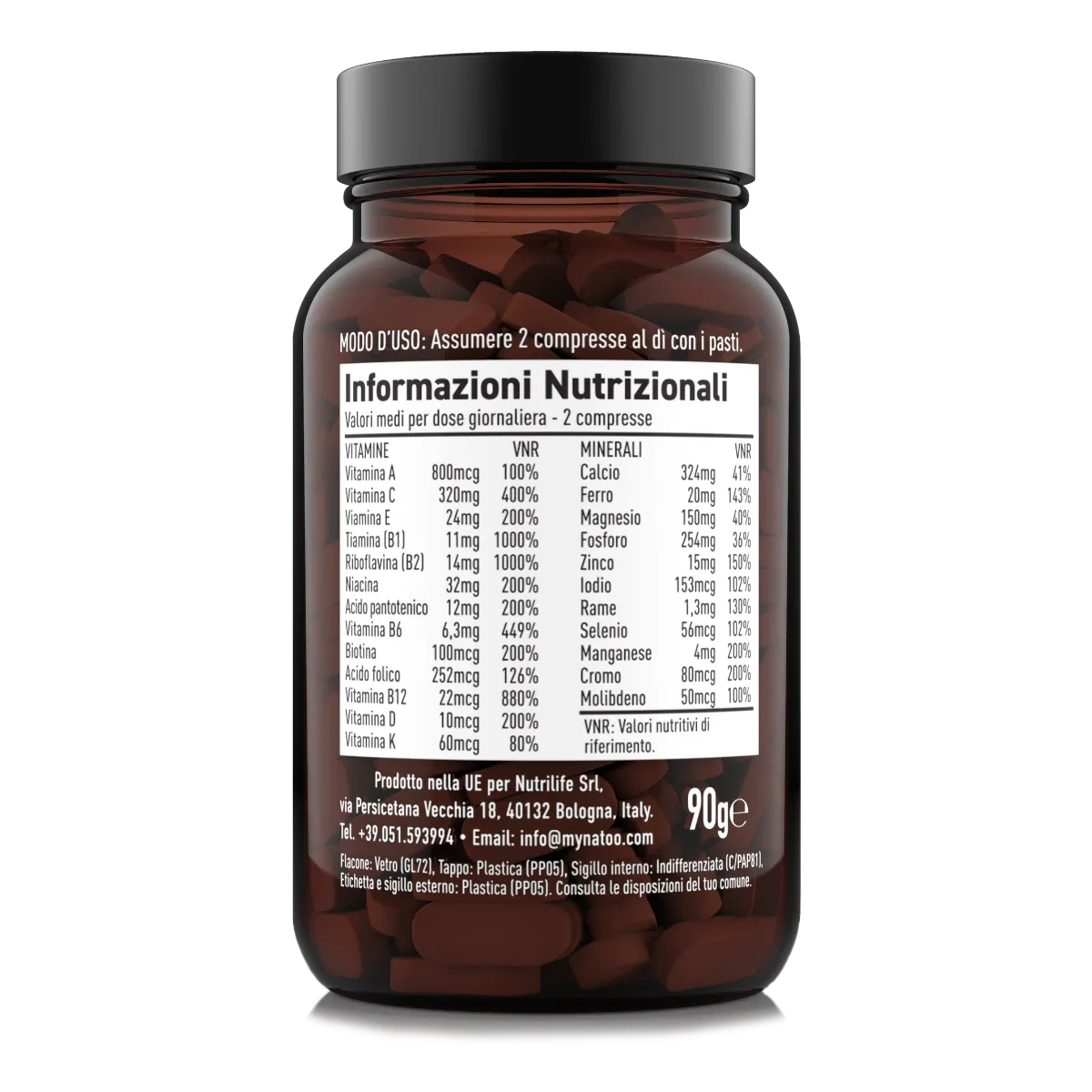 Natoo Essentials Supporto 360 pack multivitaminico omega-3 cuore