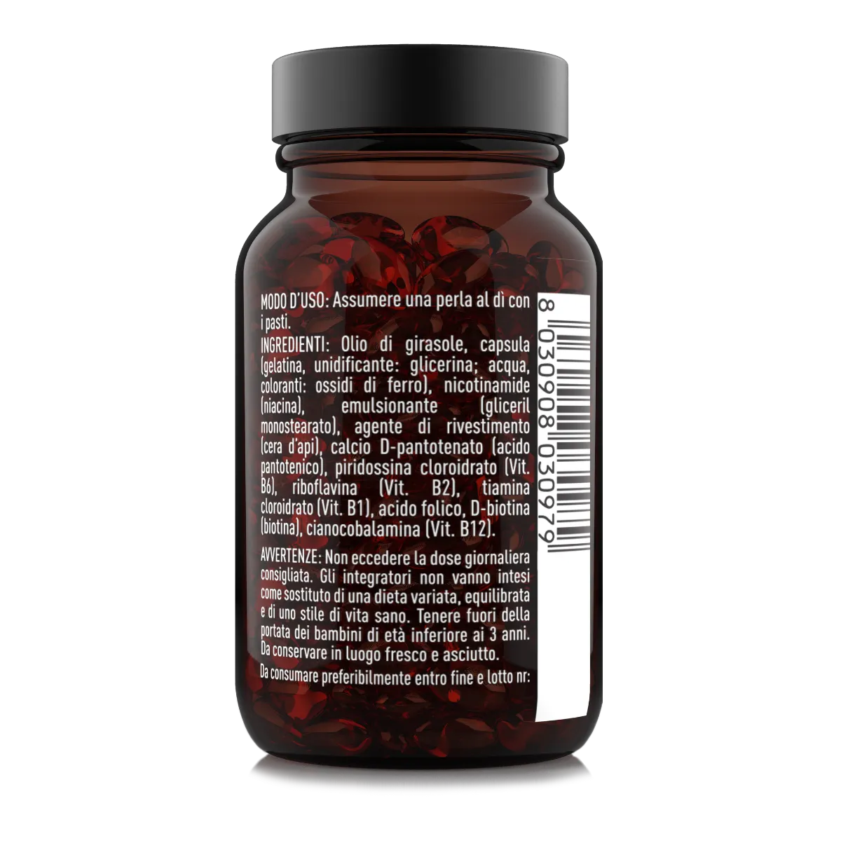 NATOO Vitamin B Complex vitamine B 60 perle 200% VNR