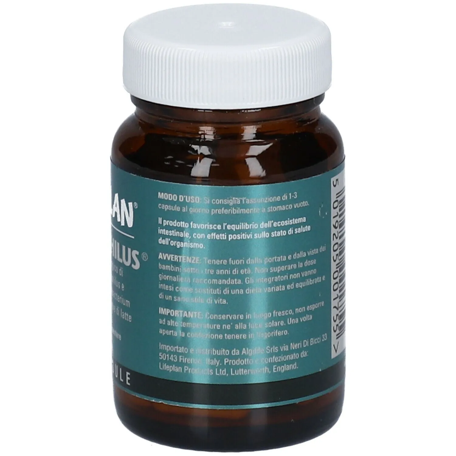 Algilife Bifidophilus integratore probiotico 30 capsule