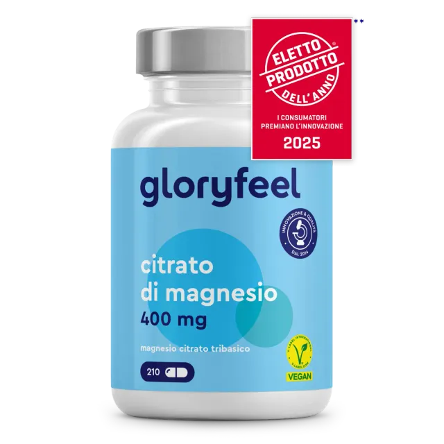 Gloryfeel Magnesio Dicitrato capsule minerali