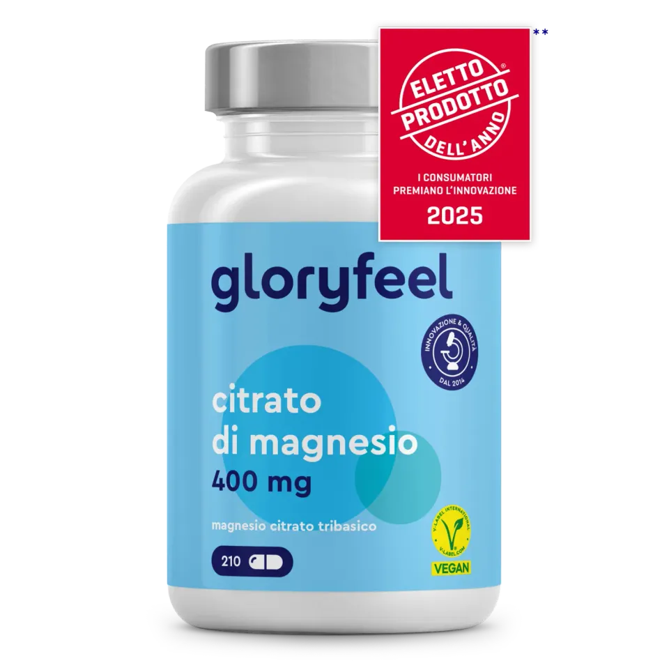 Gloryfeel Magnesio Dicitrato capsule minerali