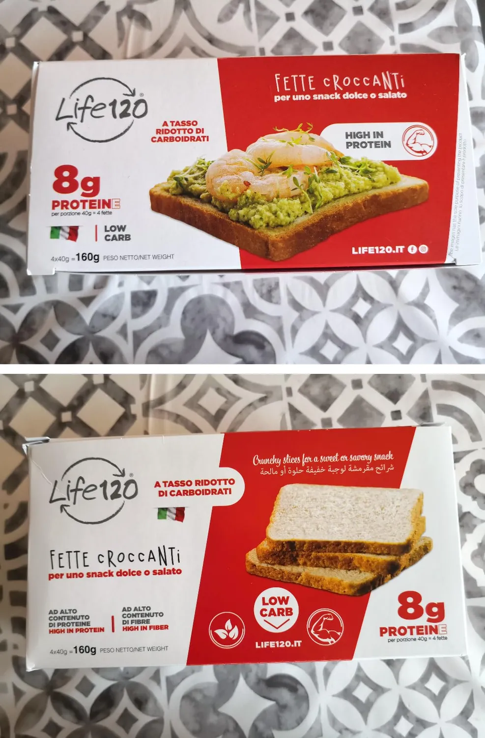 Life 120 Super Box Colazione Low Carb kit 30 giorni proteico