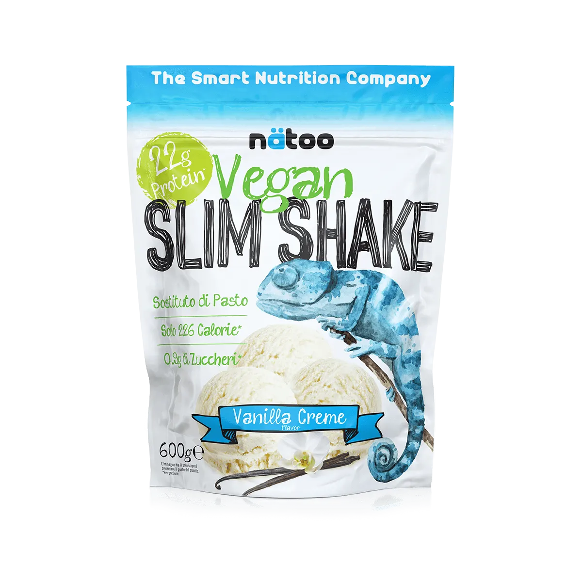 Natoo Slim Shake pasto sostitutivo 600 g gusto Cioccolato