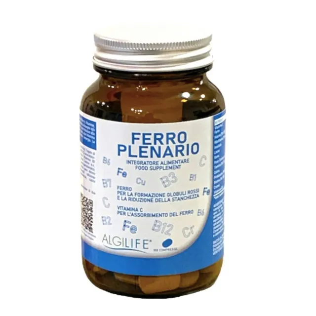 Algilife Ferro Plenario Integratore 100 Compresse Energia
