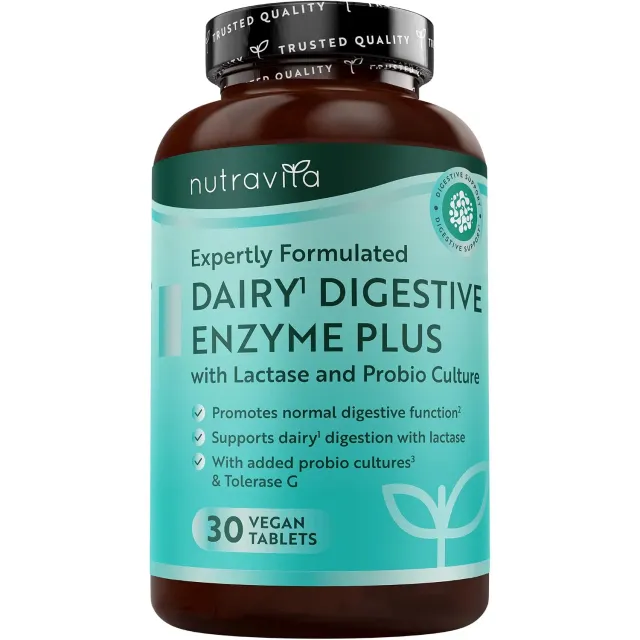 Nutravita Complesso Enzimi Digestivi integratore 60 compresse vegane