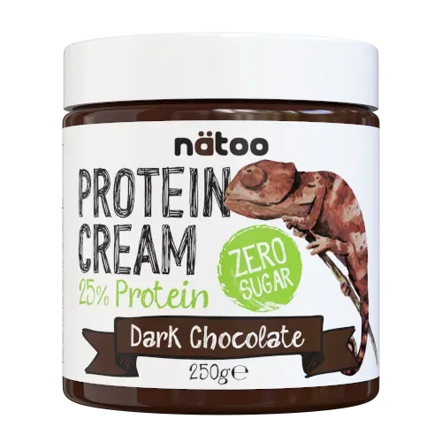 Natoo Crema Proteica Cioccolato Fondente 250 g zero zuccheri
