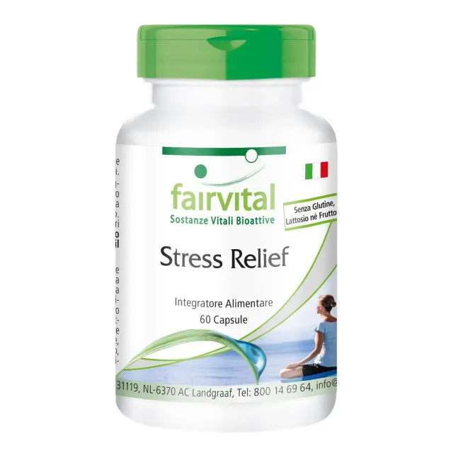 Fairvital Stress Relief capsule 60 pezzi vitamine B