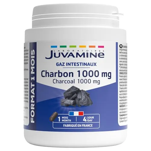 Juvamine Carbone Vegetale 1000 mg capsule 120 capsule