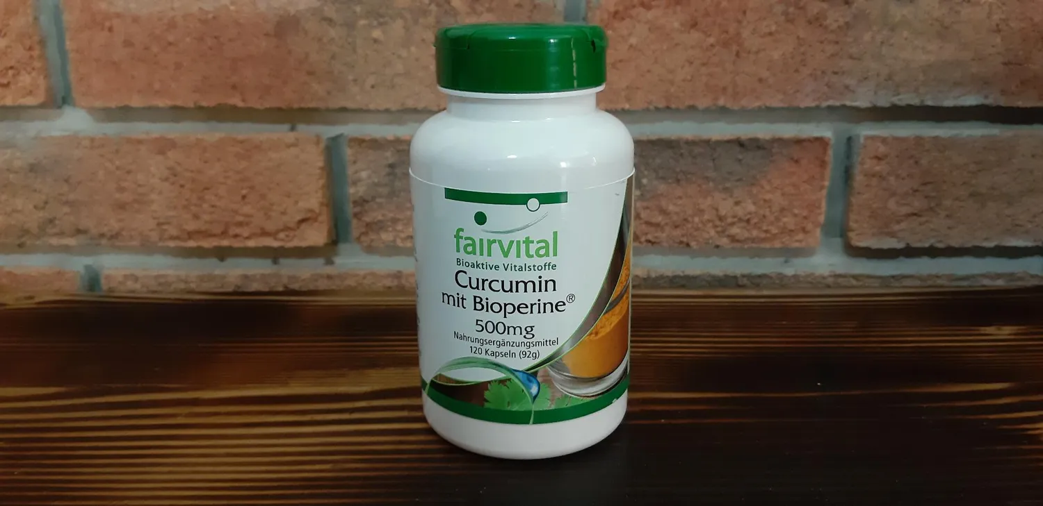 Fairvital Curcuma 500mg 120 capsule curcumina piperina
