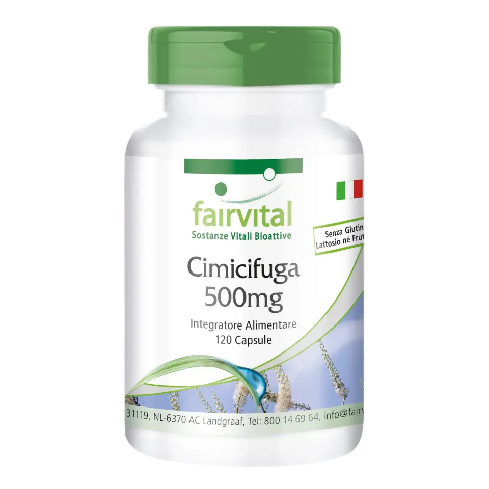 Fairvital Cimicifuga 500 mg Capsule 120 donne