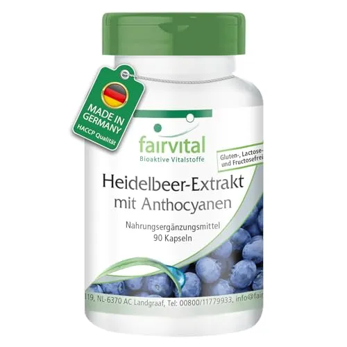 Fairvital Mirtillo estratto capsule 90 capsule 25% antociani