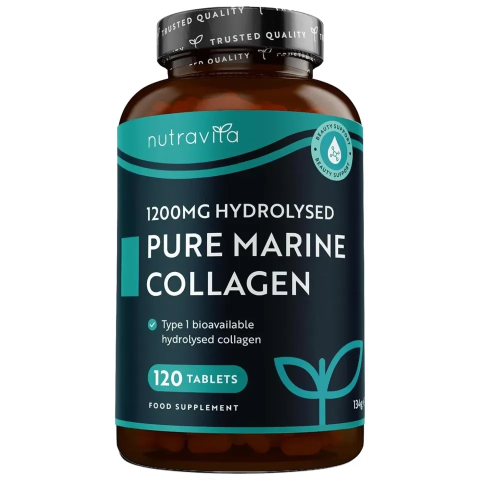 Nutravita Collagene Marino Puro 1200mg compresse 120 tipo 1