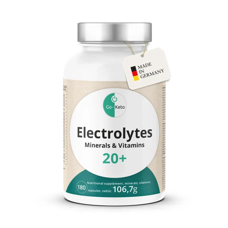 Go-Keto Electrolyte Mix integratore 180 capsule keto vitamine