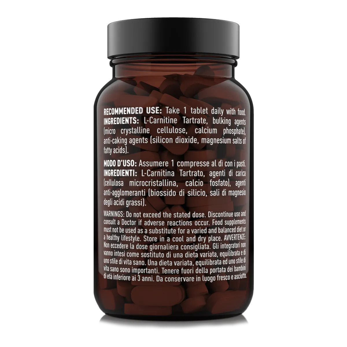 Natoo Essentials Carnitina 1000mg integratore 60 compresse vegan
