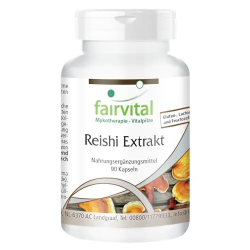 FAIRVITAL Reishi estratto capsule 90 cps 500mg