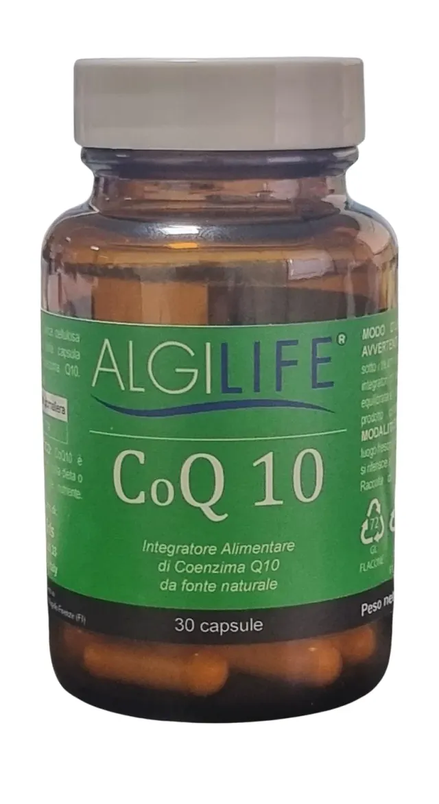 Algilife Coenzima Q10 integratore 30 capsule naturali