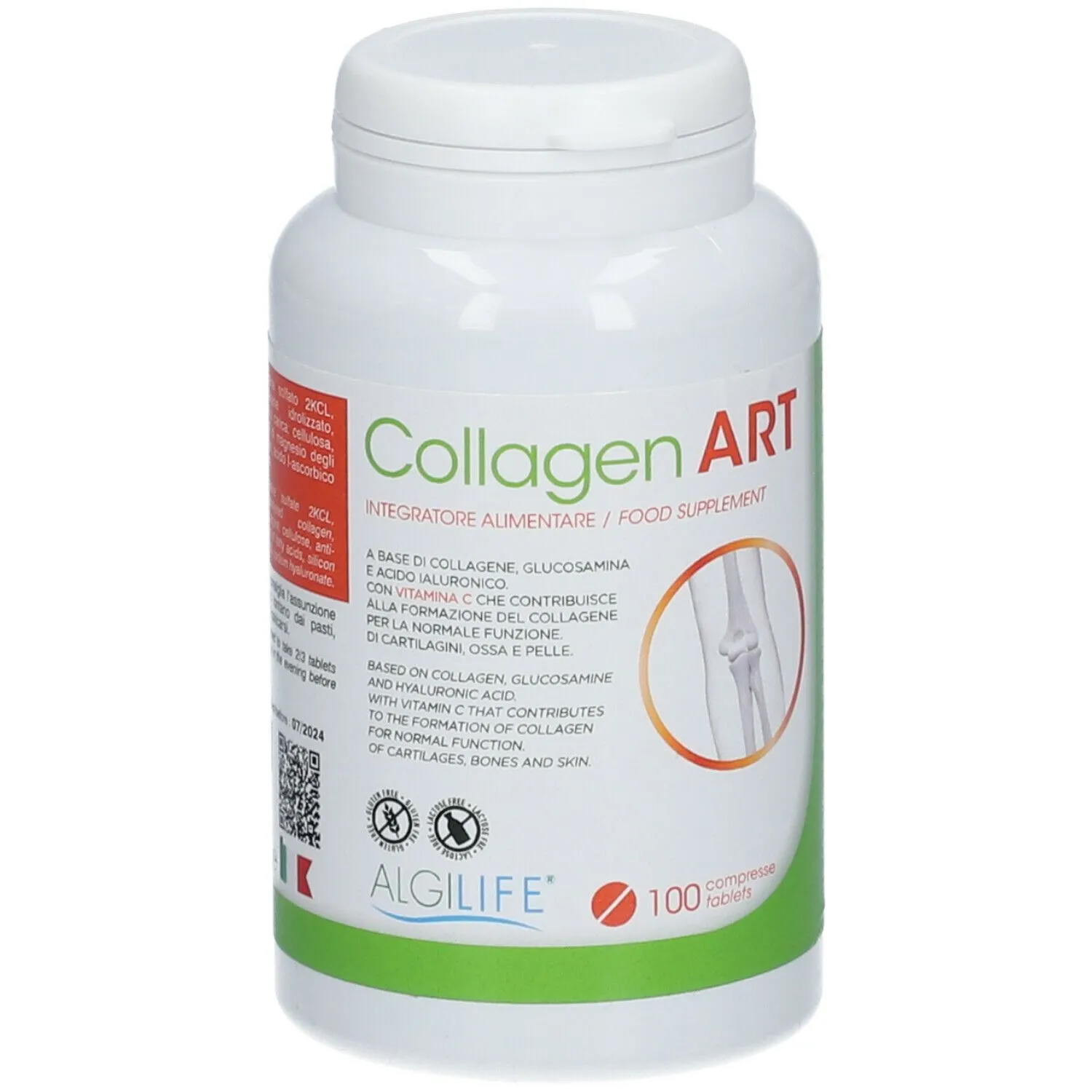 Algilife CollagenART integratore 100 compresse con glucosamina