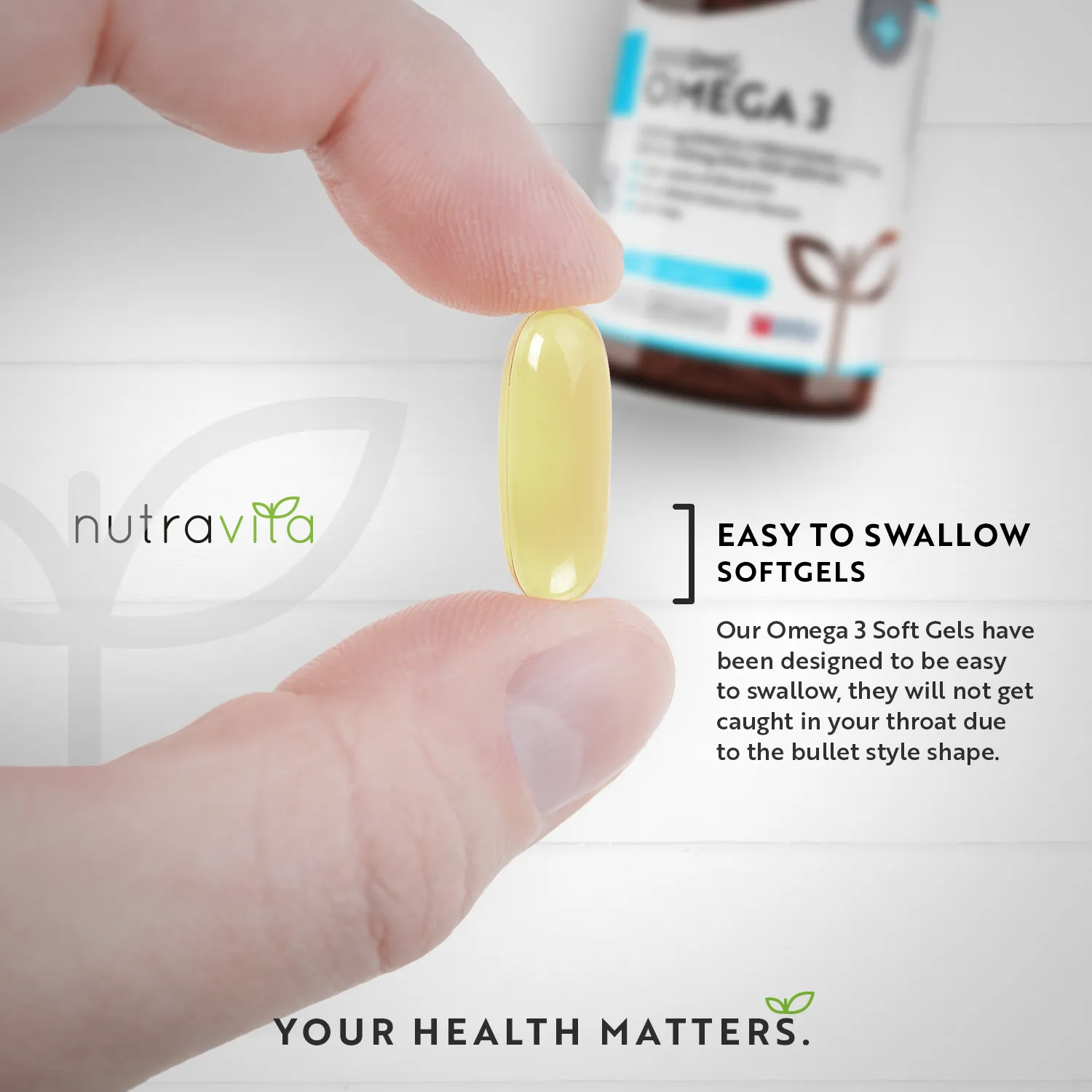 Nutravita Omega 3 2000mg olio di pesce 240 capsule cuore