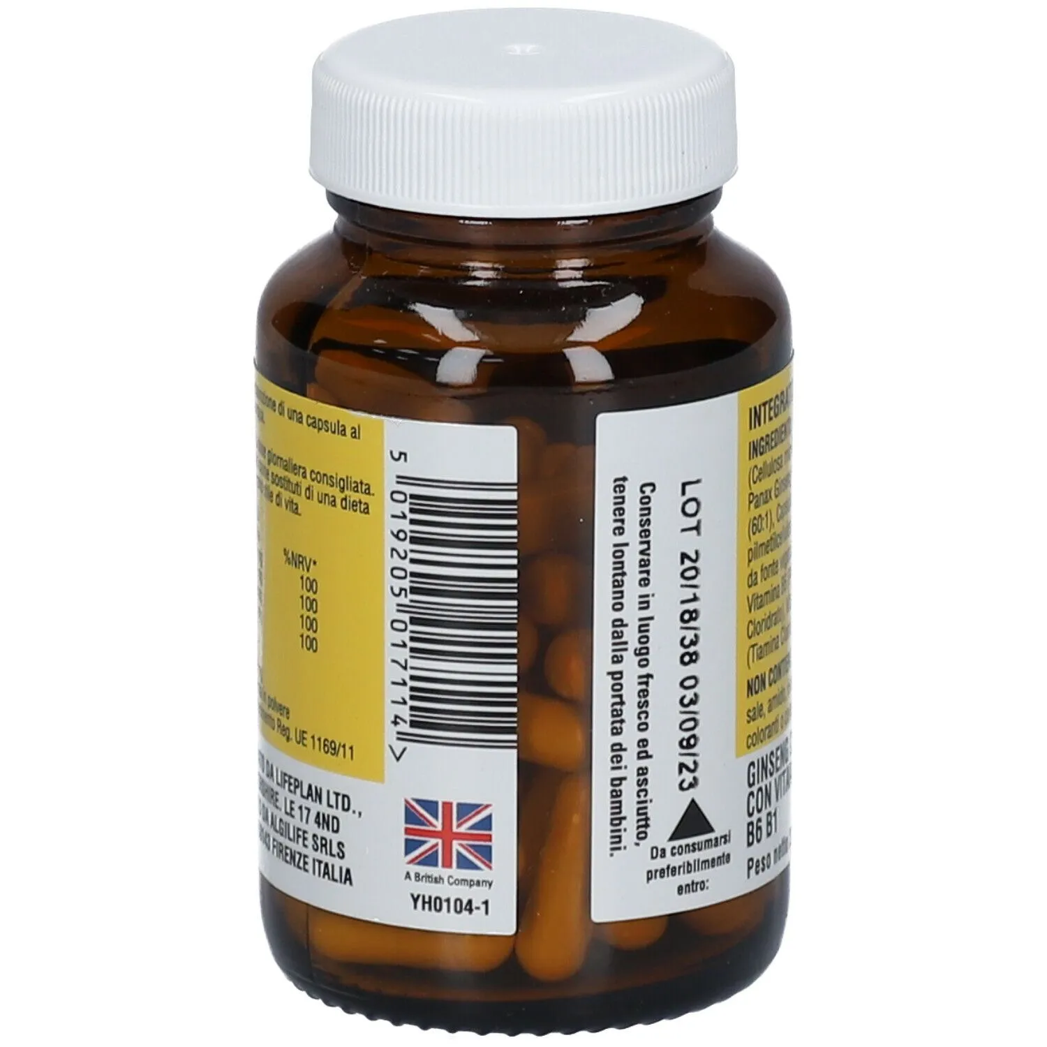 Algilife Ginseng Imperatore Integratore 60 Capsule Energia
