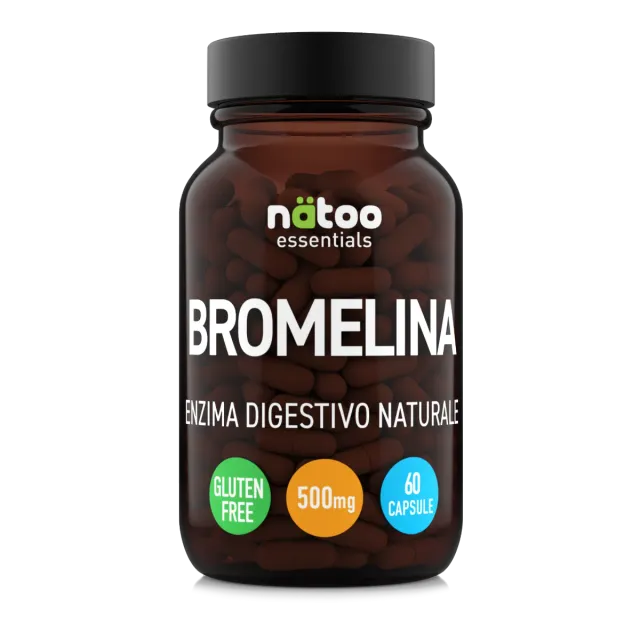 Natoo Bromelina Forte capsule 60 capsule drenante